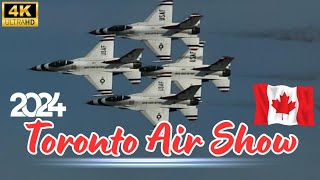 Toronto Air Show 2024  Canadian International Air Show  Red Arrows amp Snowbirds [upl. by Leanahtan132]