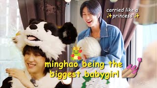 proof that minghao is the biggest babygirl in seventeen  the8 [upl. by Mcmurry]