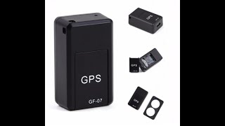 How to use GF07 GPS locator [upl. by Nulubez198]