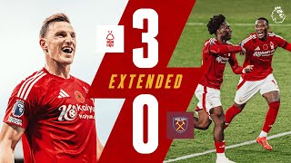 Up to THIRD 🔥  Forest 30 West Ham  Extended Highlights  Premier League [upl. by Aurelie]