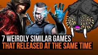 7 weirdly similar games that released at the same time [upl. by Rohpotsirhc]