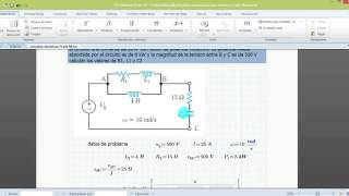 Circuito de corriente alterna en Mathcad prime [upl. by Teddie]