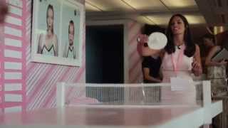 Celebrity Ping Pong at the evian® Live young suite [upl. by Ylicis]