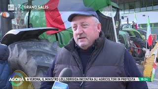 Agricoltura in rivolta  Agorà 01022024 [upl. by Nagoh318]