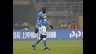 Koulibaly red card vs Inter Full English [upl. by Wenoa]