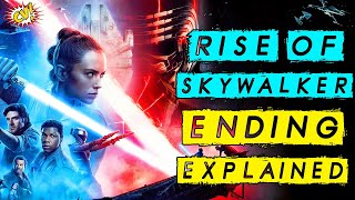 Star Wars Rise Of Skywalker Ending Explained  ComicVerse [upl. by Ellehcer]