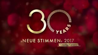 NEUE STIMMEN 2017  Ehemalige Teilnehmer und Gewinner zum 30jährigen Jubiläum [upl. by Macleod298]