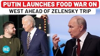 Putin Launches Food War On West Days Before Zelenskys USA Trip Final Warning  Russia Ukraine [upl. by Leiria]