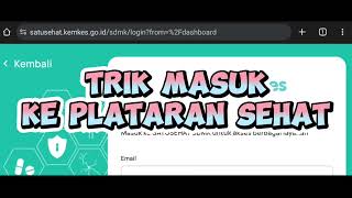 TRIK MASUK KE PLATARAN SEHAT [upl. by Mickie]