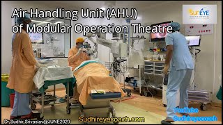 What is Air Handling unitAHU for operation theatre  How to maintain SunEye Hospital [upl. by Lupita]