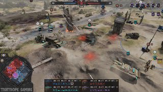 COH3 2v2 Heartless Jäger WM amp VonManteuffel AK vs Dr Jekyll UK amp PutPut UK [upl. by Valoniah]