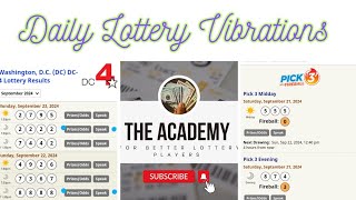 Wednesday Daily Lottery Vibrations and News 100224 Lottery Suggestions [upl. by Arlina41]