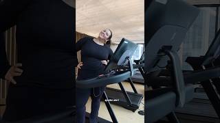 spoiler alert at the end 🤭 OnePeloton peloton treadmill workout [upl. by Kitti]