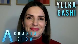 Adi Krasta në A Show  Yllka Gashi 23112021 [upl. by Hepza]