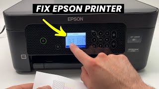 How to Fix Epson Printer Printing Blank Pages [upl. by Alamaj]