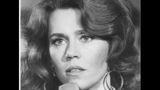 Jane Fonda speaking at a rally against the war in Vietnam 5151972 [upl. by Maryly]