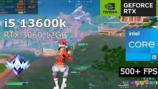 Intel i513600k RTX 3060 Fortnite Chapter 5 Season 1  Unreal Ranked Solos  Benchmark  Low Mesh [upl. by Ihsir334]