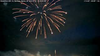 Fireworks from Algonac [upl. by Culver]