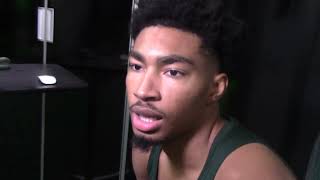 Michigan State guard Jaden Akins reflects on being named team captain [upl. by Herrick]