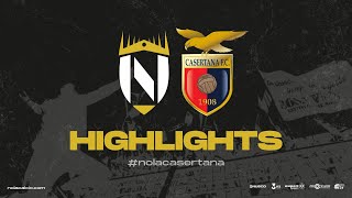 HIGHLIGHTS  Nola  Casertana 20° giornata Serie D  Girone H [upl. by Sinclair]