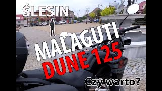 Malaguti Dune 125 X Black Edition  Ślesin [upl. by Starlin993]