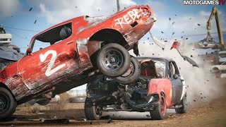 Wreckfest  Xbox One X Gameplay [upl. by Teresita]