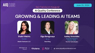 Vision and Strategies for Attracting amp Driving AI Talents in High Growth  Panel  AIQCON [upl. by Scales]