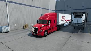 American Truck Simulator  FCC TRUCKING  Freightliner Cascadia  HutchinsonKS to DalhartTX [upl. by Bigod]