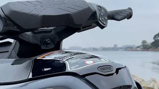 MY22 SeaDoo GTX Limited 300 in Liquid Titanium and Black [upl. by Dougy]