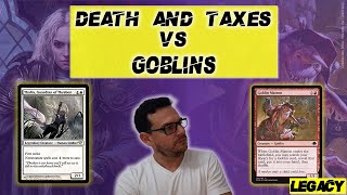 MTG Legacy  Death and Taxes vs Goblins [upl. by Constanta]