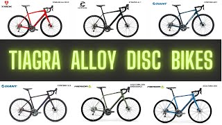 Domane AL v Synapse AL v Contend AR v Contend SL v Scultura E v Scultura  Tiagra Alloy Disc Bikes [upl. by Acillegna641]