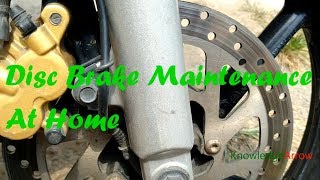 FZ Fazer disc brake is not working properly problem solved [upl. by Enyala]