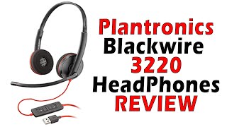 Plantronics Blackwire 3220 Headphone Quick Review [upl. by Elyrad]