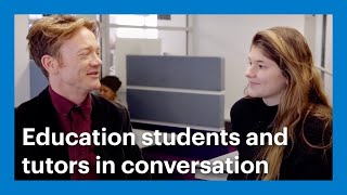 One to One  Goldsmiths Education students and tutors in conversation [upl. by Assir785]