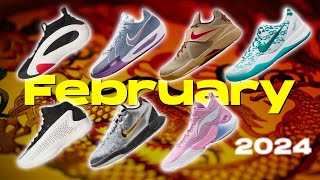 February Releases are CRAZY Upcoming Basketball Shoes 2024 [upl. by Sheeb]