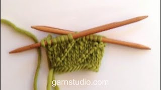 How to knit a spiral pattern in the round [upl. by Yemrots]