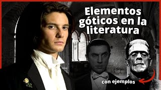 CARACTERÍSTICAS DE LA NOVELA GÓTICA  Ejemplos y explicación fácil [upl. by Nennahs552]