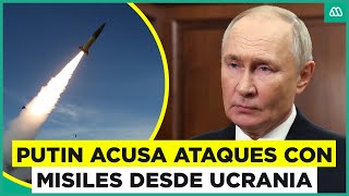 Rusia afirma que Ucrania atacó su territorio con misiles de EE UU [upl. by Nyssa892]