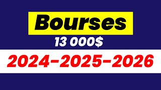 Bourse entièrement financé niveau LICENCE amp MASTER 202420252026 [upl. by Esinart]