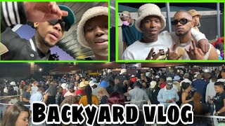 I MET SANDILEM AND MACC GEE 😭🤯 BACKYARD VLOG SOUTH AFRICAN 🇿🇦 [upl. by Spearing]