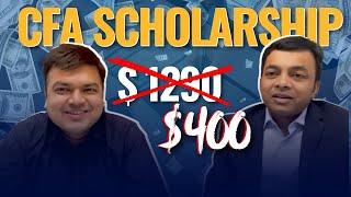 Who Is Eligible for a CFA Scholarship All you need to know  Aswini Bajaj amp Sachin Naik  CFA [upl. by Gehman]