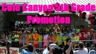 Schools in Murrieta  Cole Canyon 5th Grade Promotion [upl. by Aniuqahs]