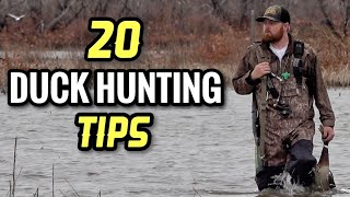 20 Duck Hunting Tips in 3 Minutes [upl. by Treblah935]