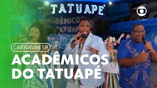 Vem conhecer o sambaenredo da Acadêmicos do Tatuapé em 2024 ✨  TV Globo [upl. by Yenetruoc]