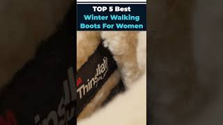 ✅Best Winter Walking Boots for Women  Top 5 Picks shorts [upl. by Miltie997]