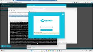 Demo installation Zscaler client connector with MSI package [upl. by Laehpar]