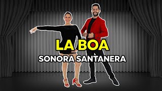 LA BOA  COREOGRAFÍA SONORA SANTANERA 🔥 [upl. by Tamer]