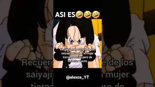 ASI ES🤣🤣dragonball dragonballz goku gokuedit edits editsanime sad memes videl gohan amor [upl. by Laure]