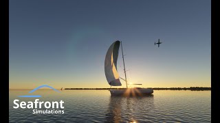 Seafront Simulations  Bringing life to the coastlines of MicrosoftFlightSimulator [upl. by Uolymme]