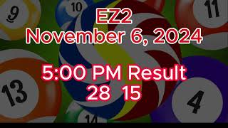 PCSO Lotto Result November 6 2024 Wednesday complete result [upl. by Jordison220]